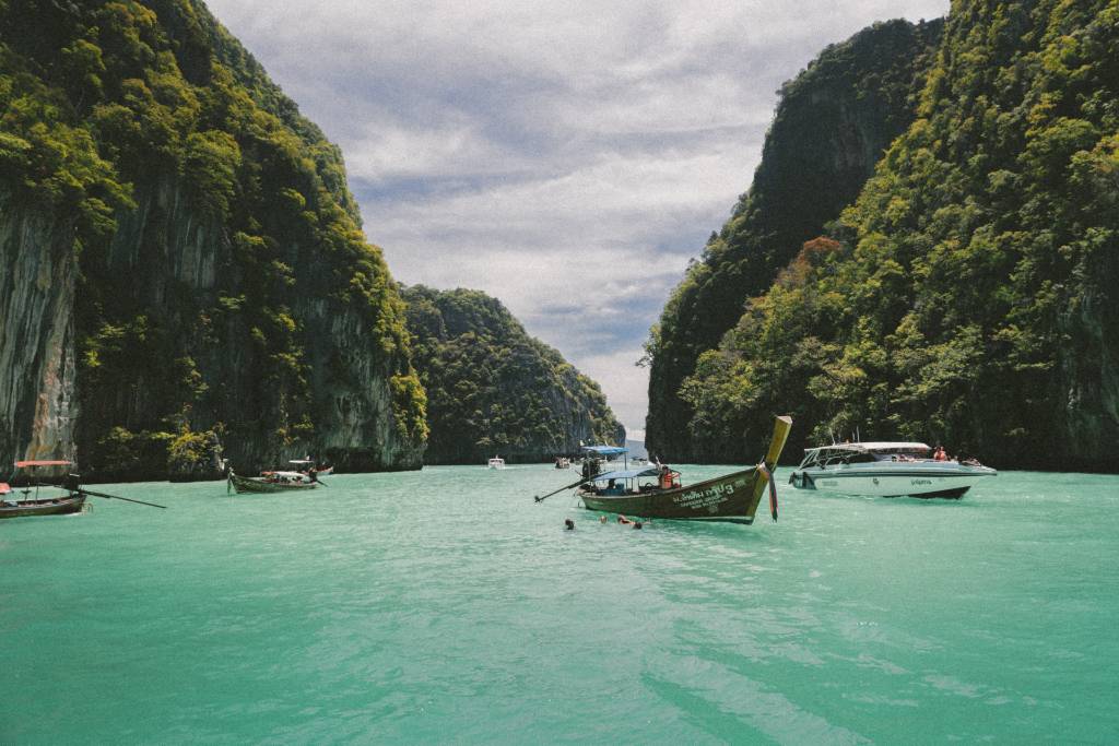 HaLong Bay in Vietnam.