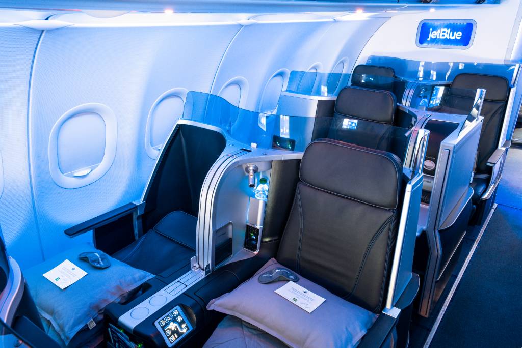 JetBlue mint.
