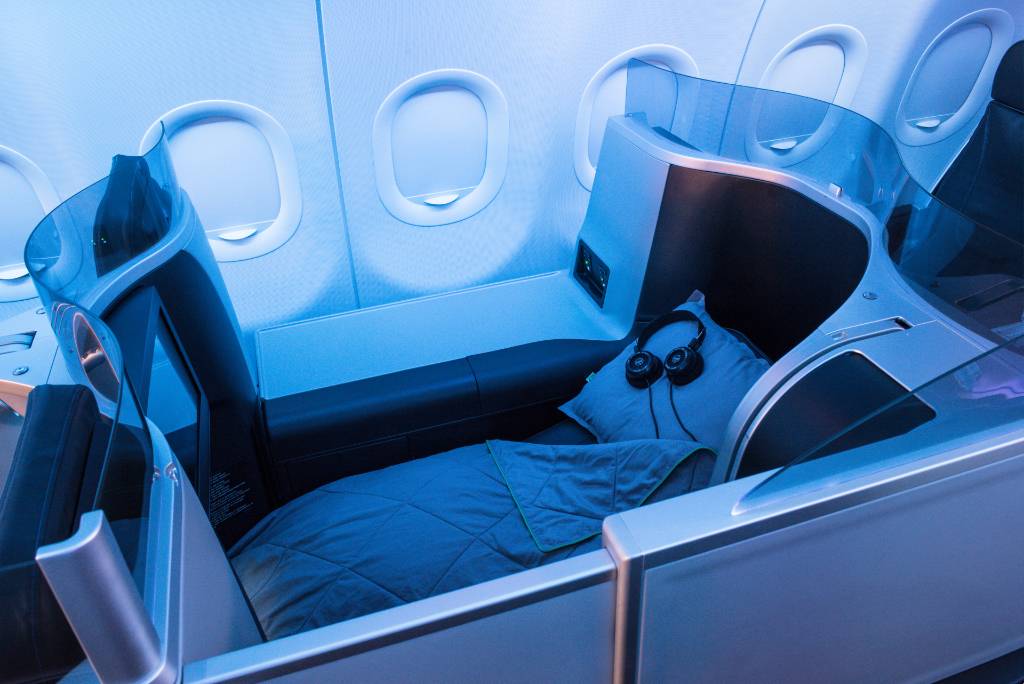 JetBlue mint.