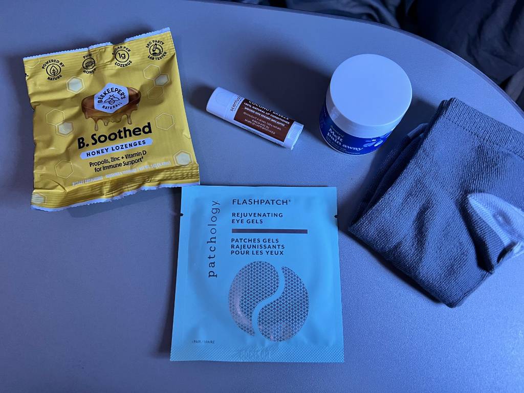 Jetblue wellness kit.