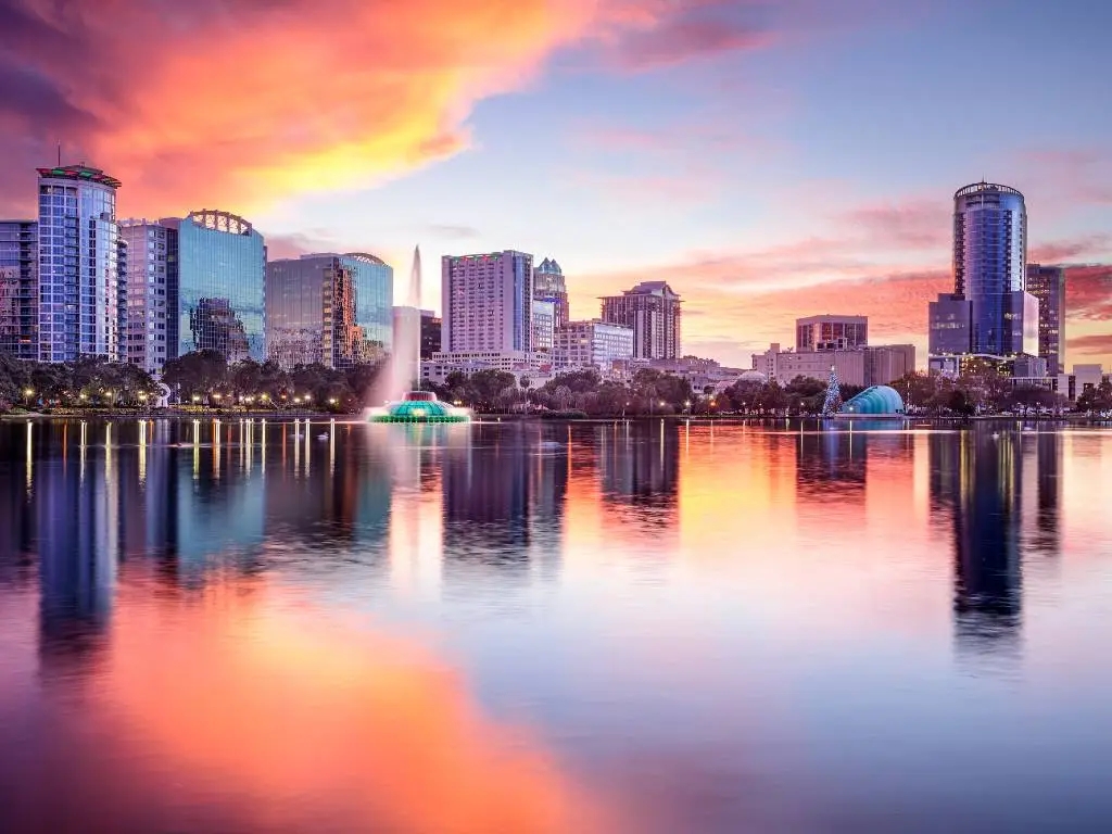 view of downtown Orlando