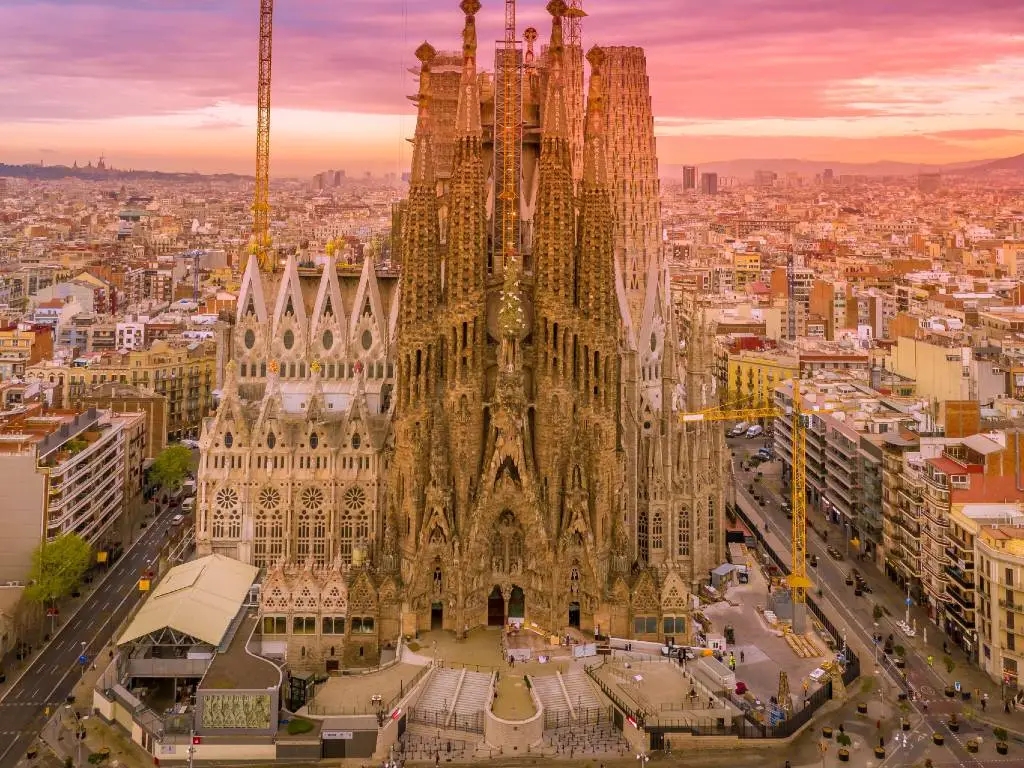 Sagrada Familia church in Barcelona
