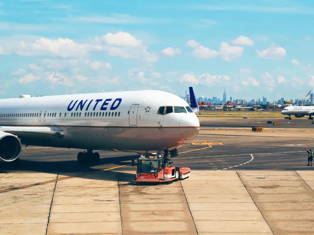 United plane