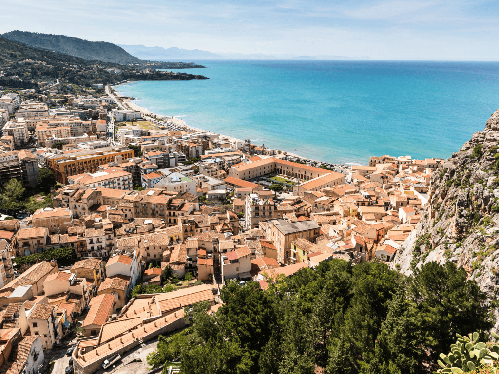 scenery of Sicily.