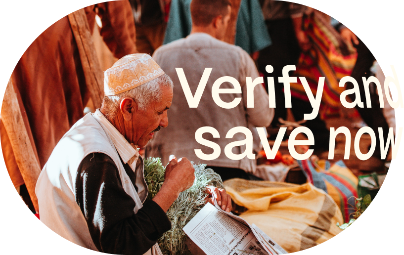 verify banner