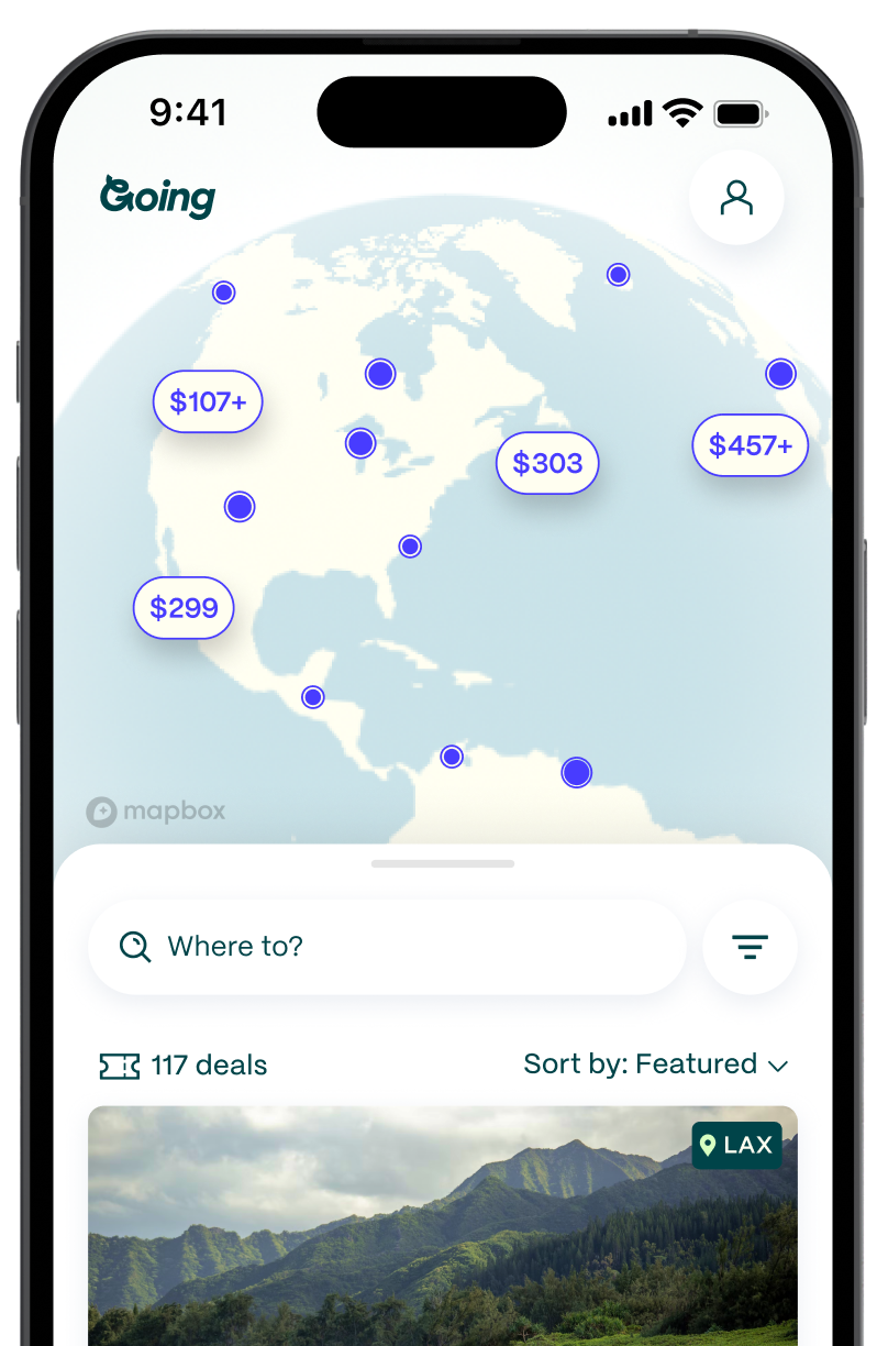 mobile app screen